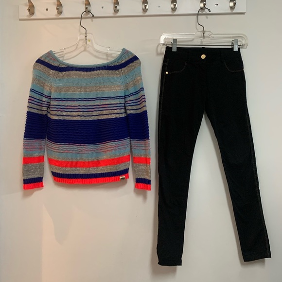 Little Marc Jacobs Gold Trimmed Trousers - Picture 11 of 11